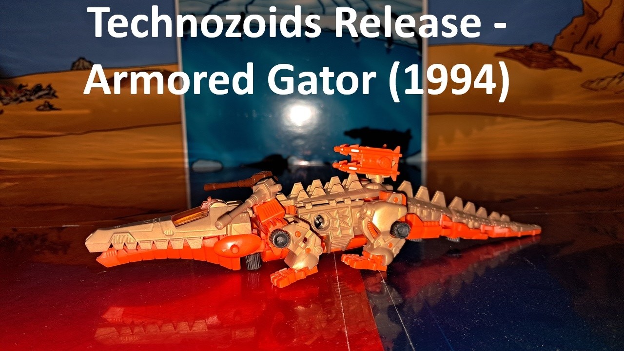 Technozoids Release - Armored Gator - 1994 (With English Subtitles)