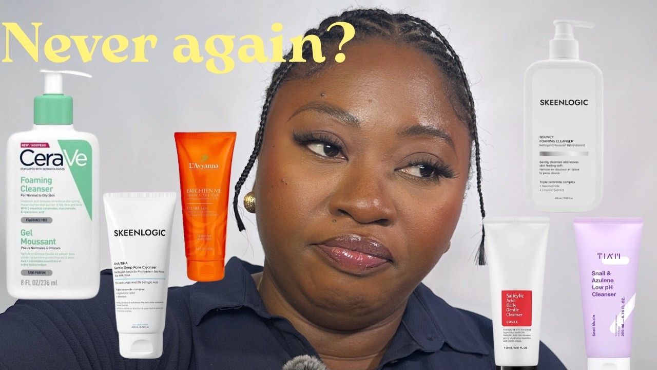 I TRIED THESE CLEANSERS SO YOU DO NOT HAVE TO || WATCH THIS BEFORE YOU BUY YOUR NEXT CLEANSER
