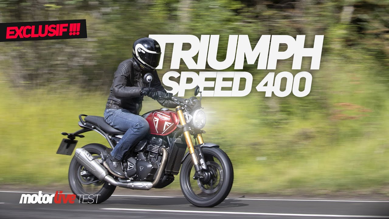 TEST EXCLUSIF !!! TRIUMPH SPEED 400 | MOTORLIVE