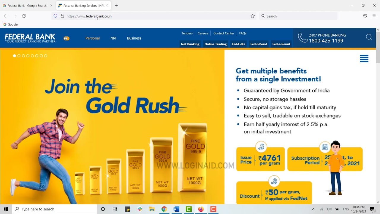 Federal Bank Online Banking Sign Up Help | Create Federal Bank Online Account | FederalBank.co.in