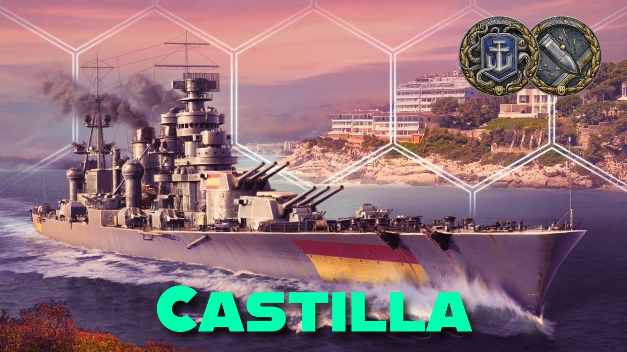 Castilla in World of Warships Legends - A Spanish Masterpiece #wowslegends