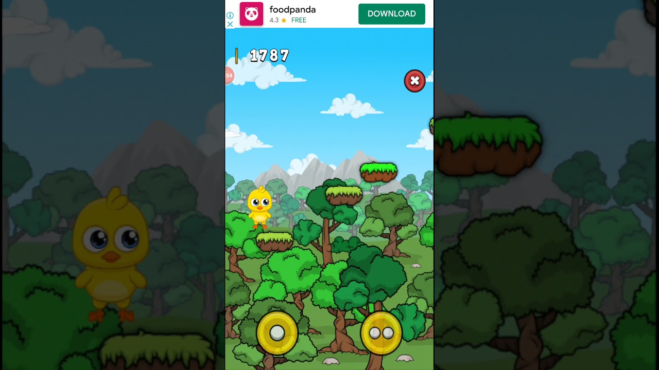 My Chicken Pet Game Puzzle Jump Sky Hop Sheep Game Over Long Spike Row Ball Jumping Gold Avoid Bee