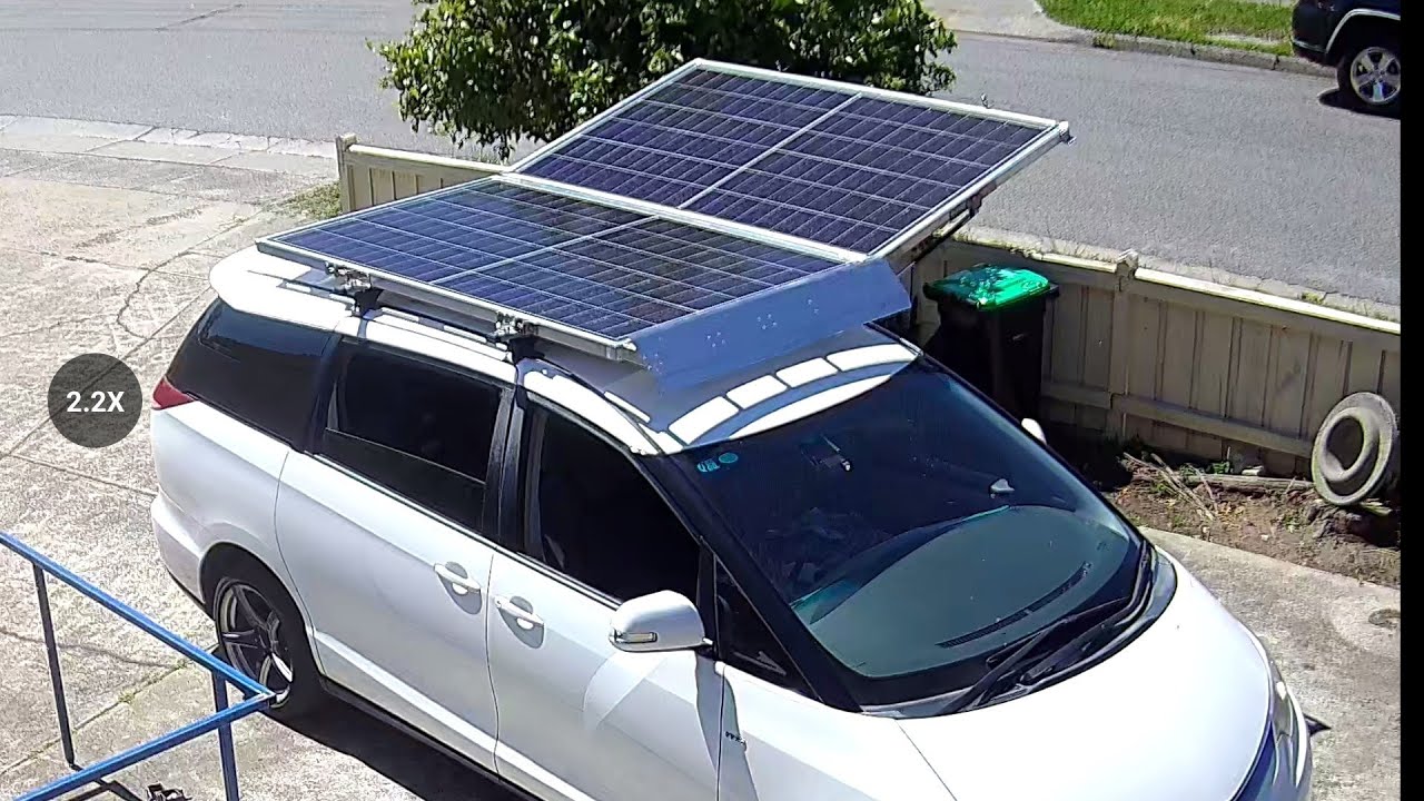 Turning the tarago into a camper van