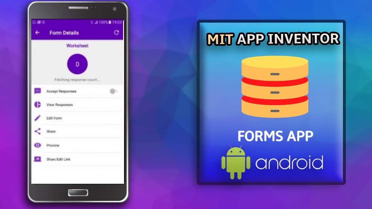 Создать приложение-форму || MIT App Inventor || Крошечная база данных в MIT App Inventor