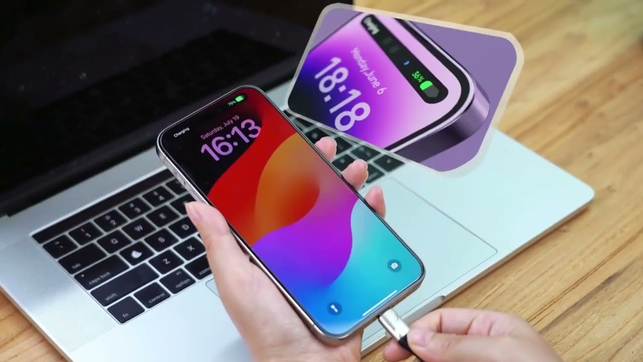 QOOVI 50000mAh 보조베터리 PD 100W 고속 충전 휴대용 대용량
