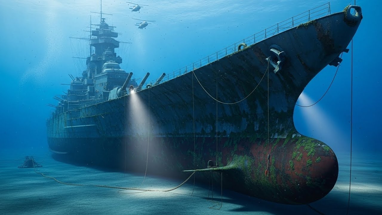 From Ocean Grave to Legend: Battleship Bismarck Restoration