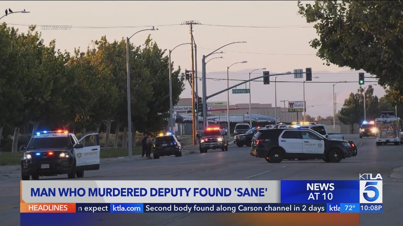 Man who murdered LASD deputy found to be 'sane'