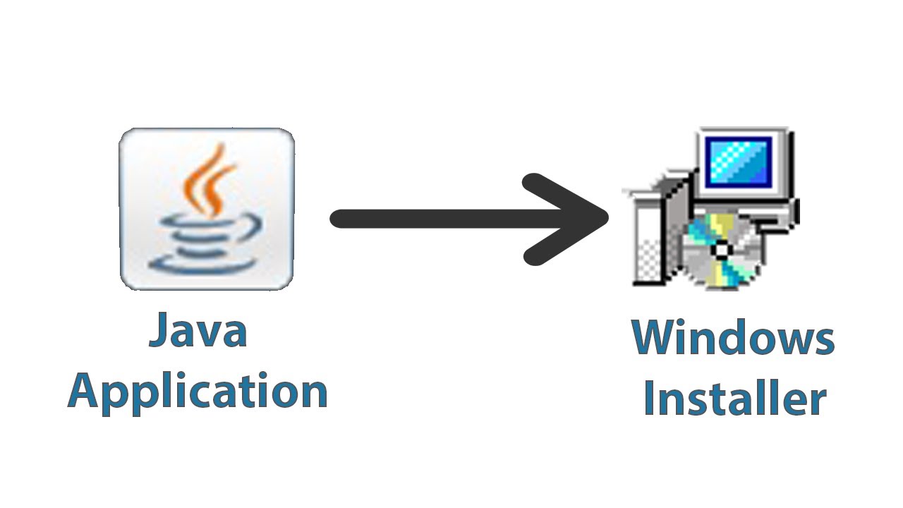 Java desktop application to Windows installer