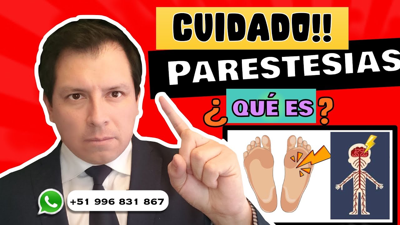CUIDADO ⚠️ ¿HA PRESENTADO ADORMECIMIENTO U HORMIGUEO EN MANOS O PIES? - PARESTESIAS ¿QUÉ SON?