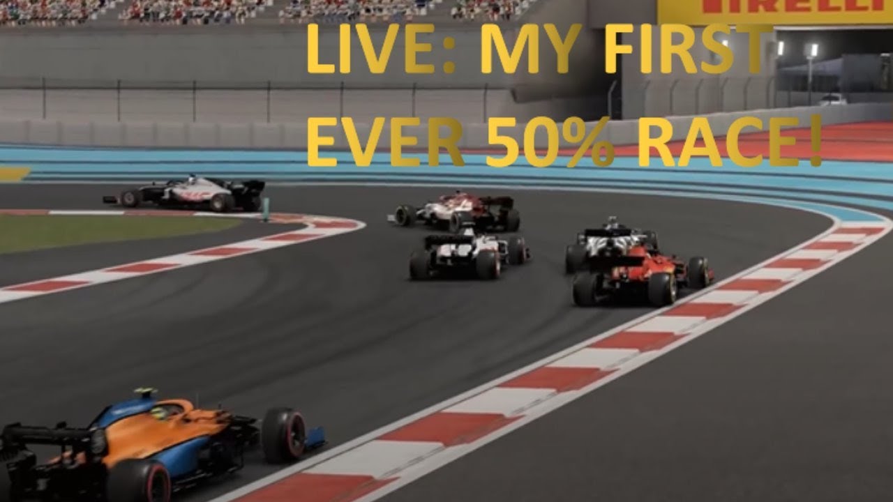 LIVE: MY FIRST EVER 50% RACE!