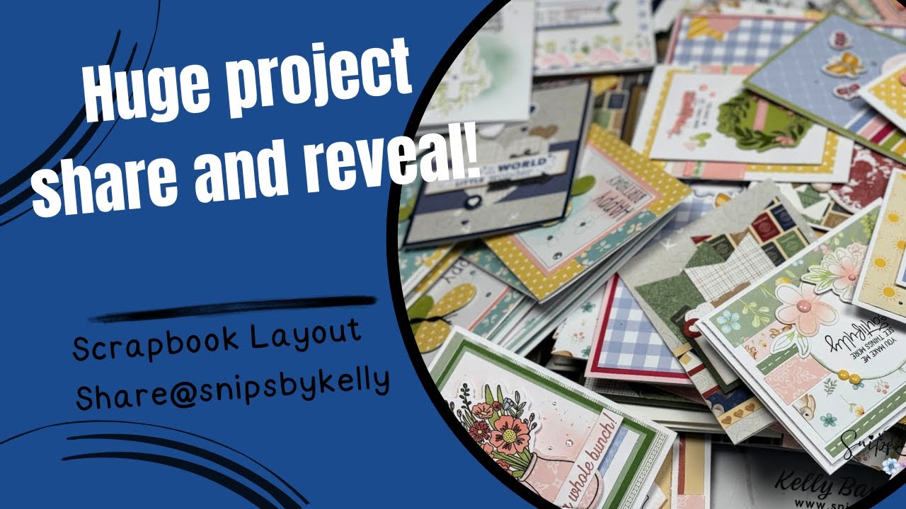 Get Inspired With A Huge Scrapbook Layout And Card Share + New Product Reveal!