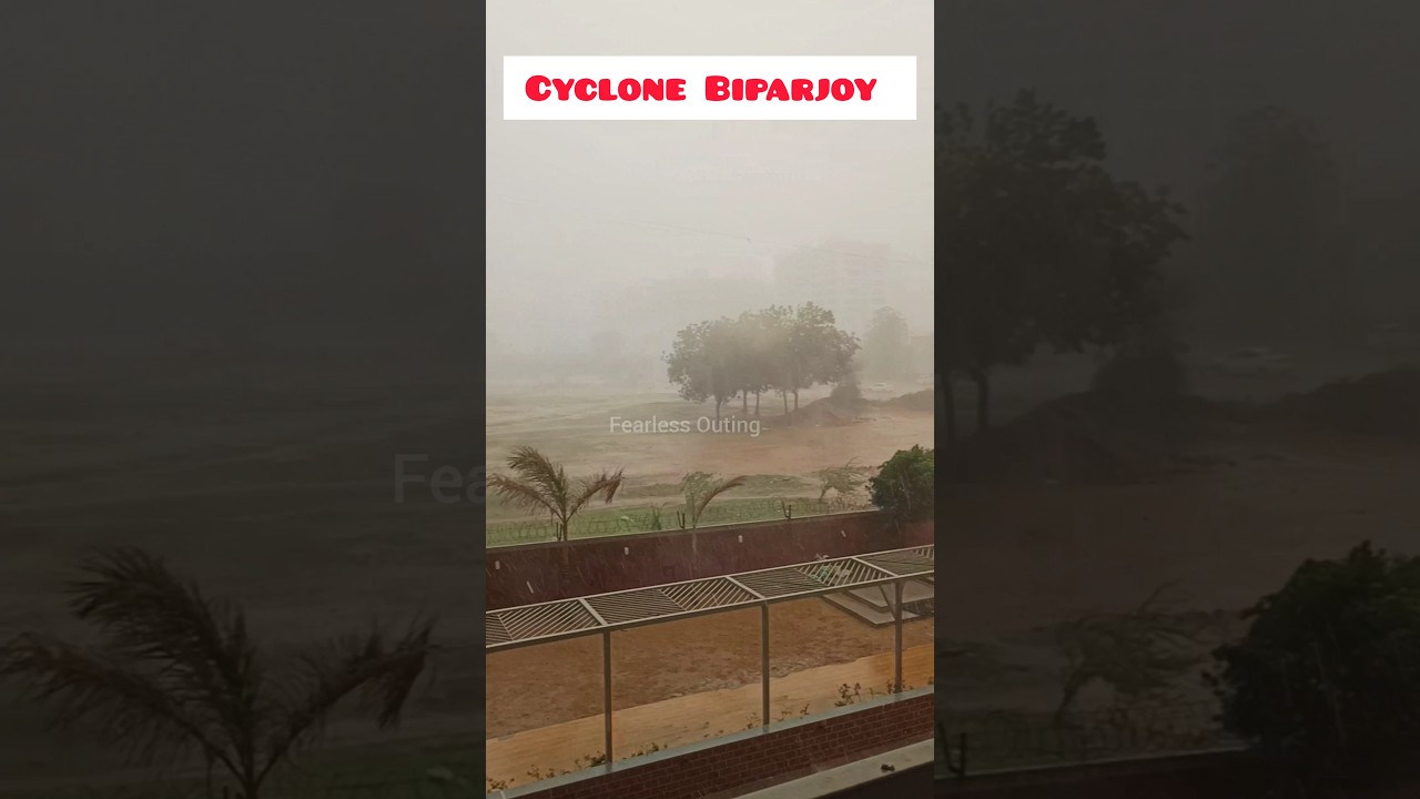 Cyclone Biparjoy #shorts #youtubeshorts #arabiansea #cyclone #biparjoy