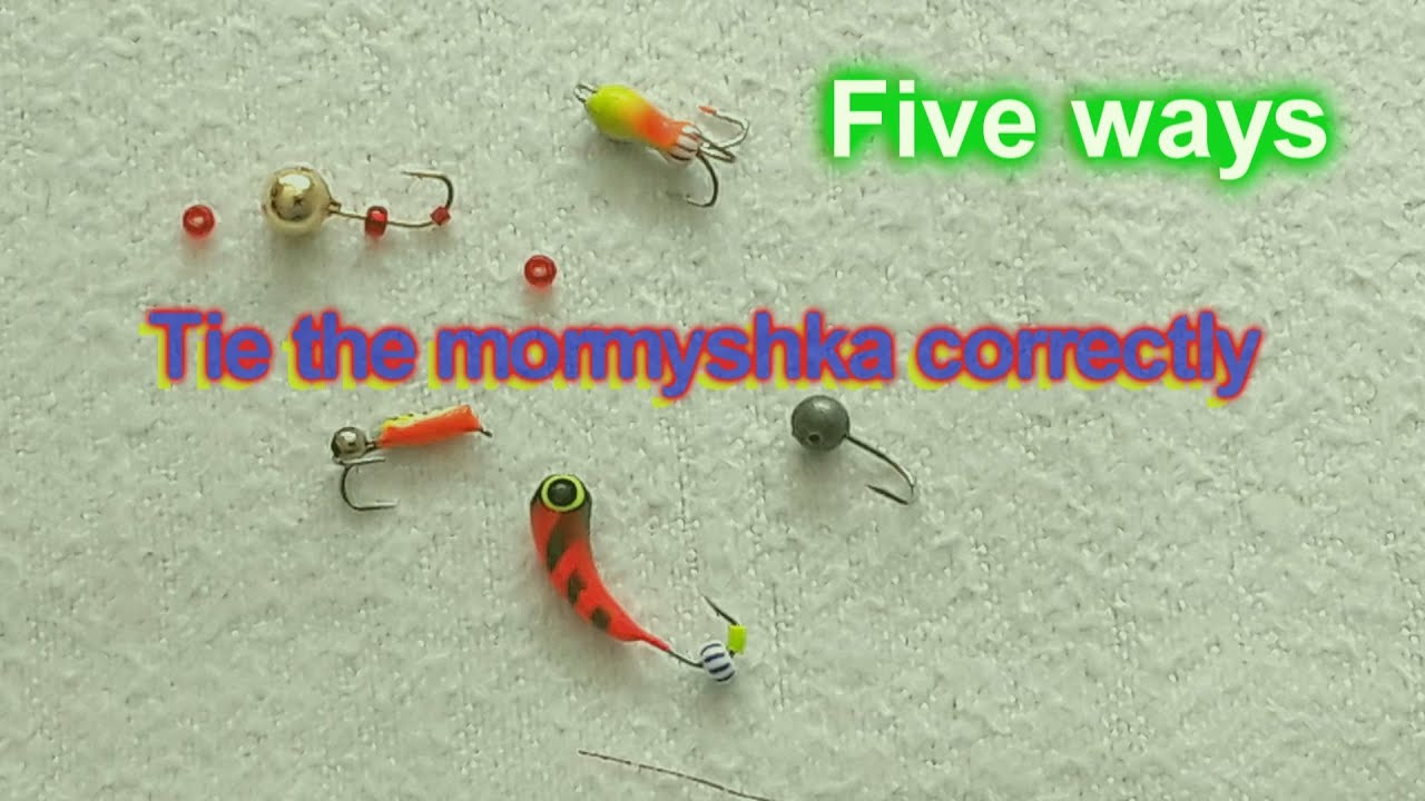 Tie the mormyshka correctly |Ural Fishing