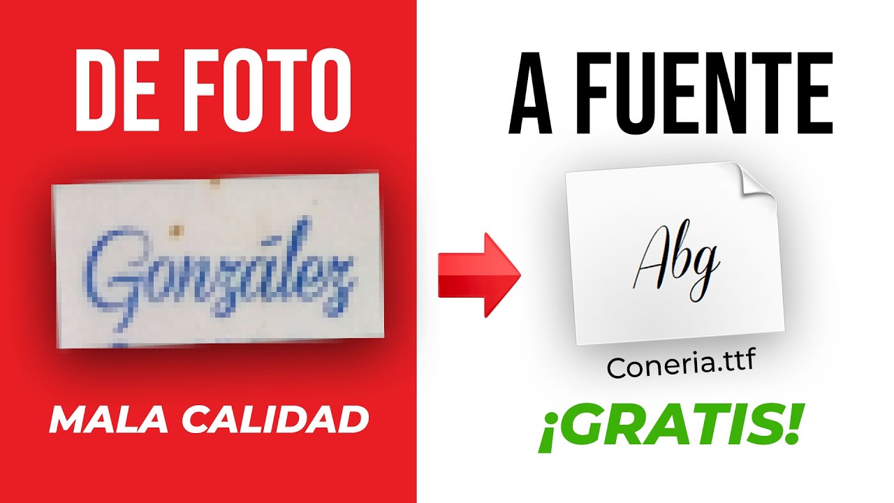 Cómo encontrar una FUENTE a partir de una IMAGEN ( Paso a Paso )