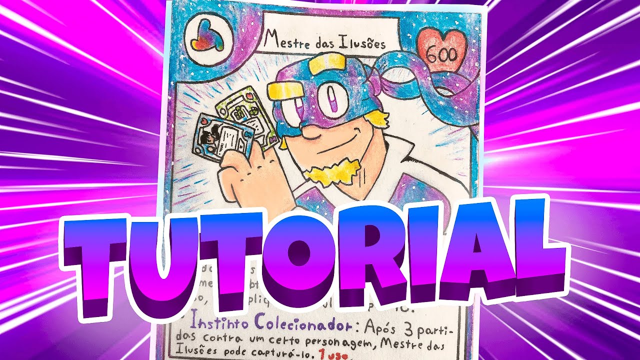 Como Desenhar Cartas de Batalha!!! | Tutorial | Lionel Lucas #Desenho #Tcg #desenhando