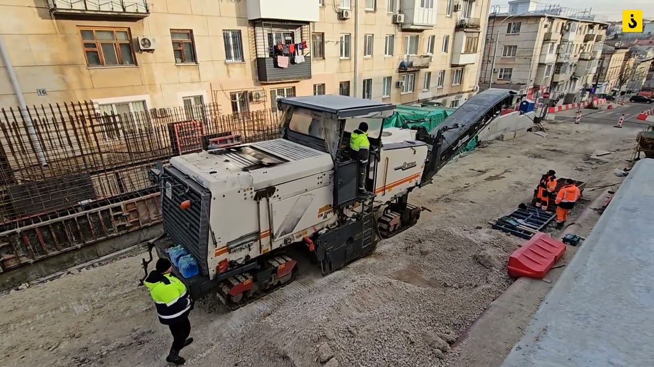 Строительство подпорных стен на Адмирала Октябрьского в Севастополе. Конец января 2026