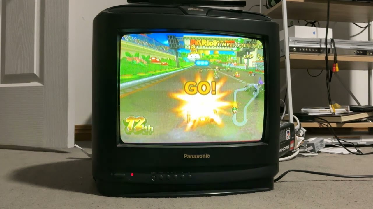 Mkwii game play Luigi circuit