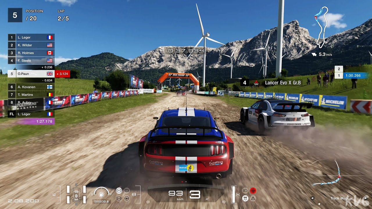 Gran Turismo 7 - Sardegna Windmills - Gameplay (PS5 UHD) [4K60FPS]