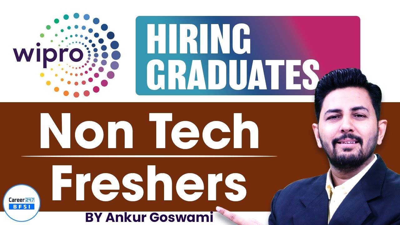 Wipro Recruitment 2026 for Graduates | Non Technical Freshers Jobs | Direct Recruitment | Apply Now!