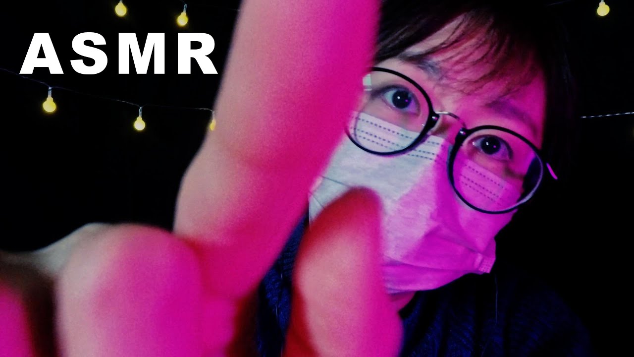 【ASMR】脳がとろけるハンドムーブメントと癒やしのトリガーワード(JP/KR/EN)
