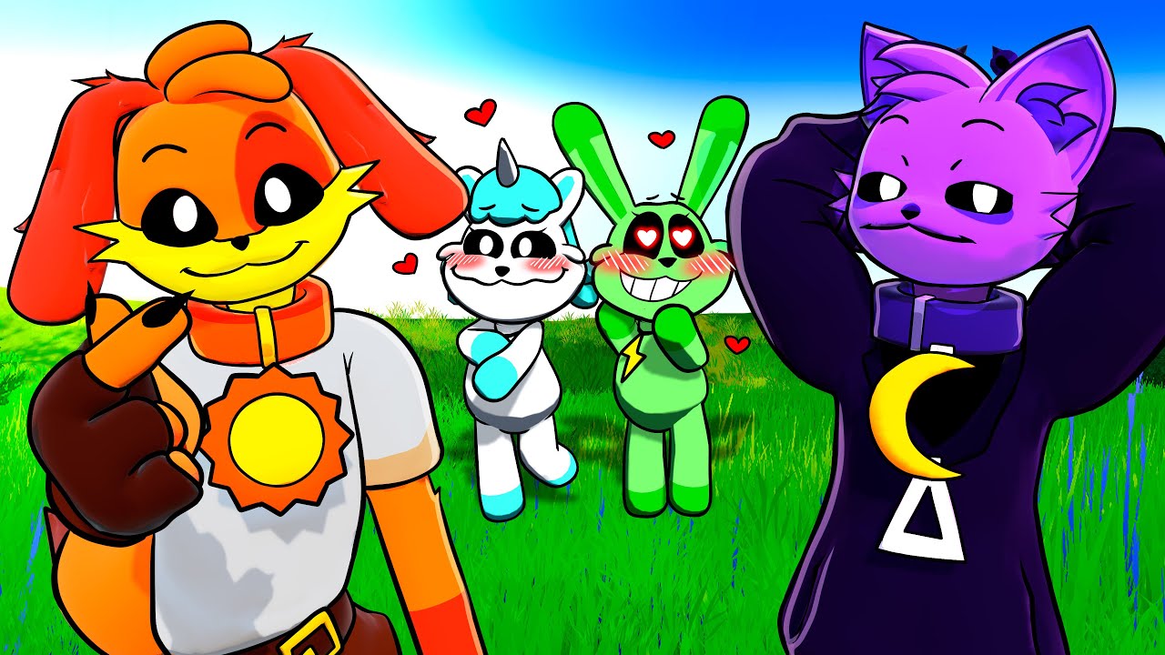 CatNap e DogDay se TRANSFORMARAM no Smiling Critters VR