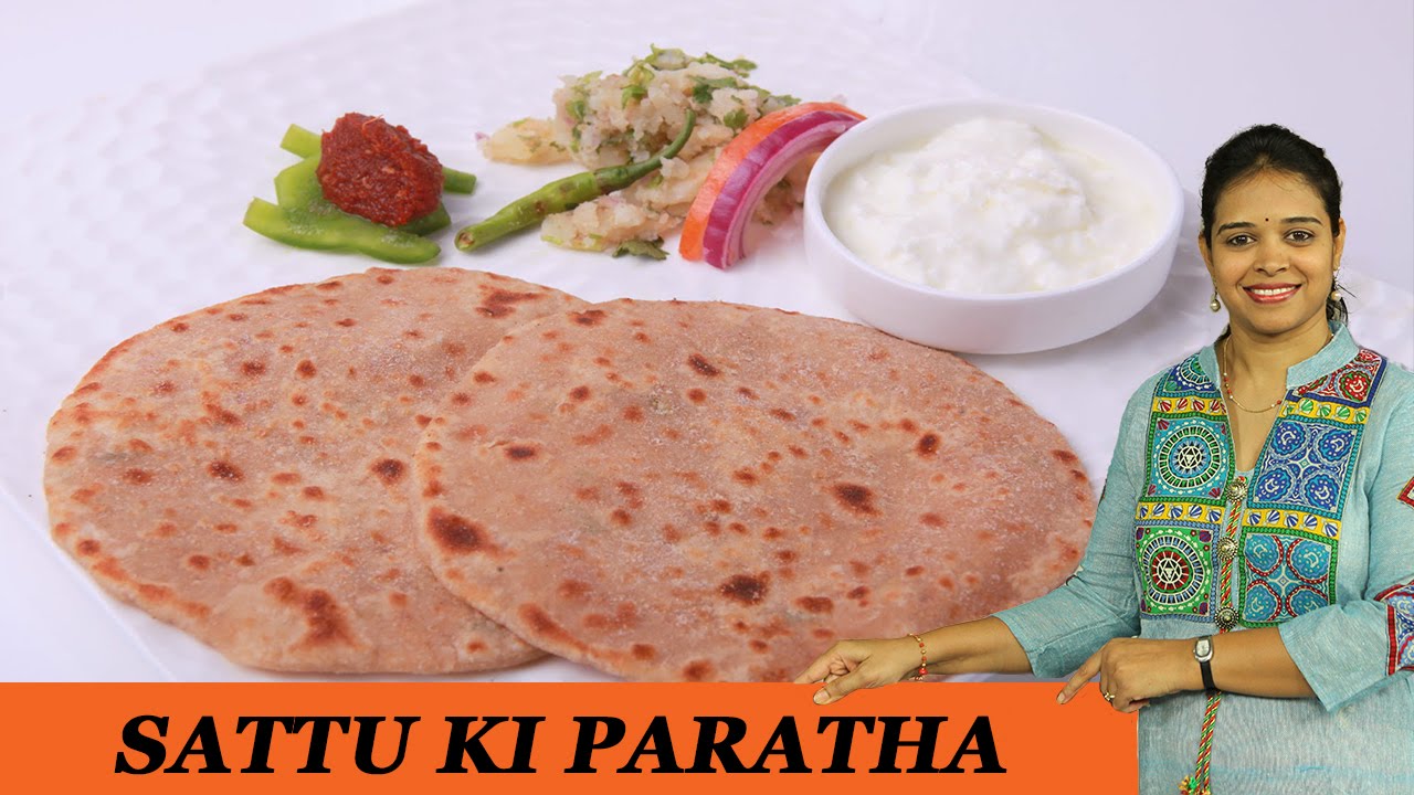 SATTU KI PARATHA - Mrs Vahchef