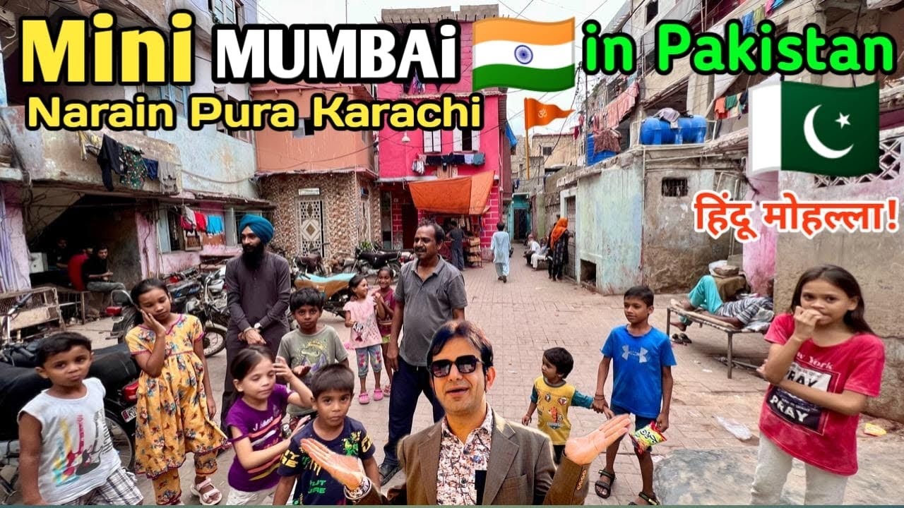 Mini Mumbai 🇮🇳 in Karachi Pakistan 🇵🇰 | Biggest Narayan Pura Hindu Mohalla in Karachi Pakistan 