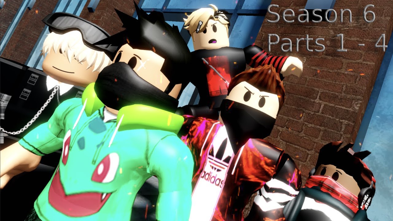 ROBLOX Bully Story 🎶 Season 6 - (Parts 1 - 4)