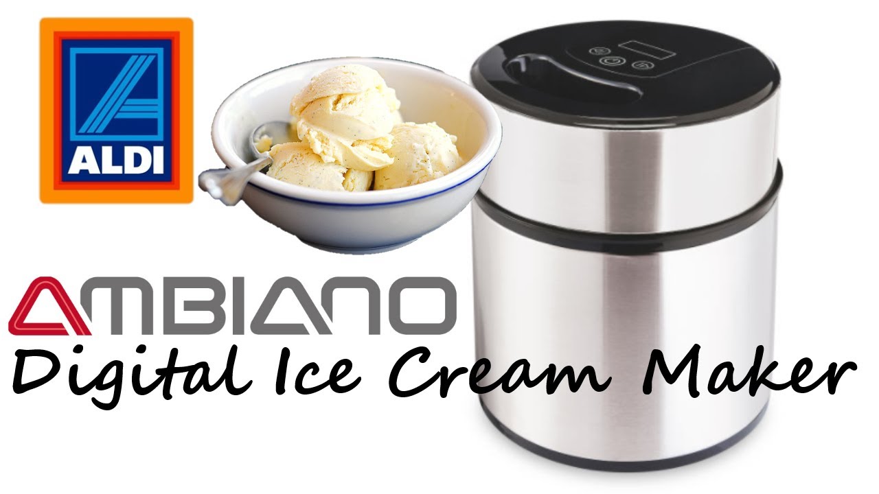 Aldi Digital Ice Cream Maker - Finally easy homemade Ice Cream!