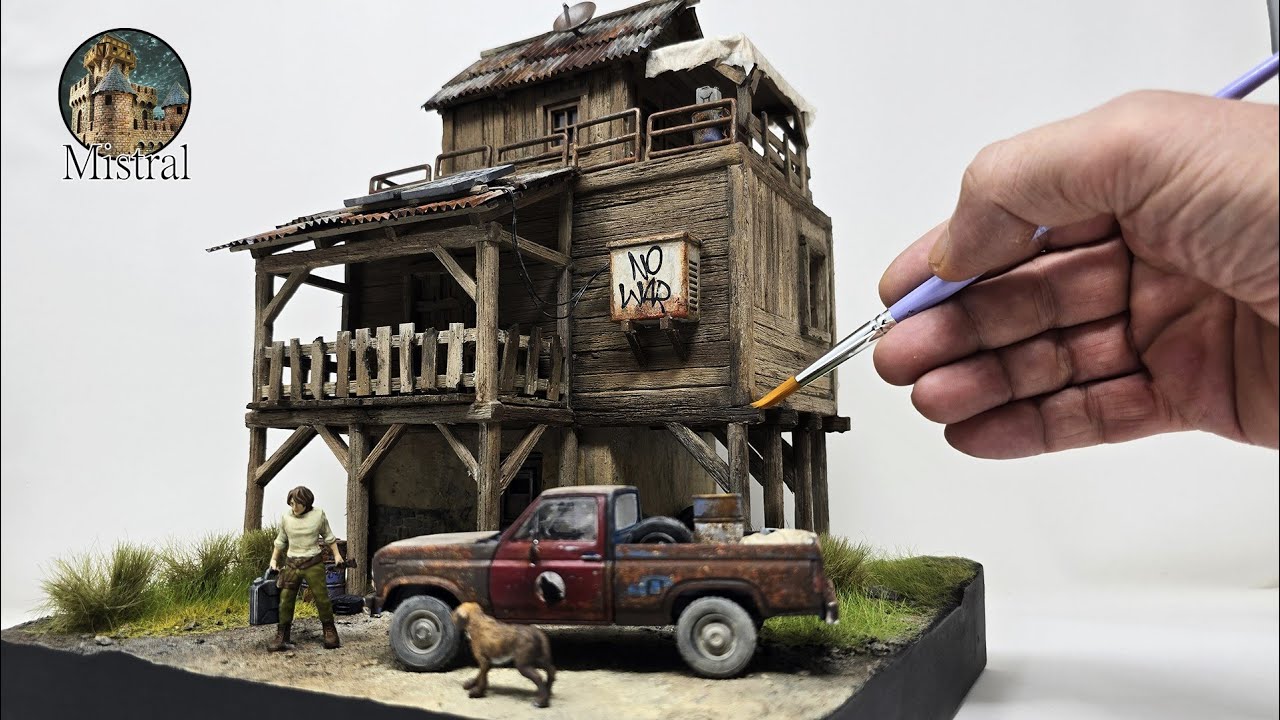 Create a Realistic Post-Apocalyptic Diorama: Complete Step-by-Step Guide | TUTORIAL