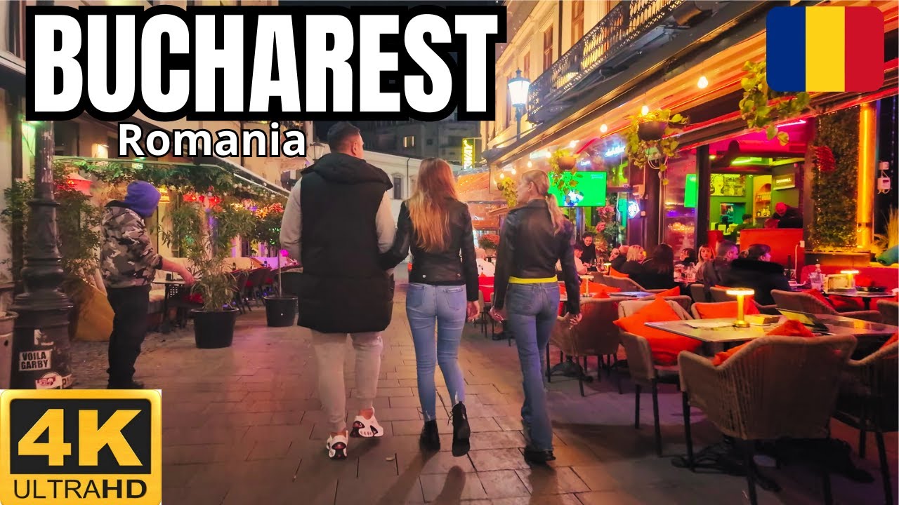 Bucharest Nightlife 🇷🇴 | The Shocking Side of Romania Nobody Talks About | Street walk 4K