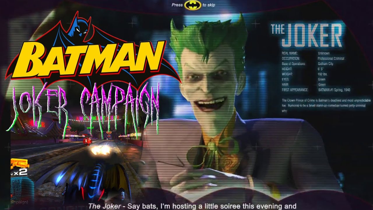 Batman Arcade: Joker Campaign Gameplay with Logitech G29 racing wheel!