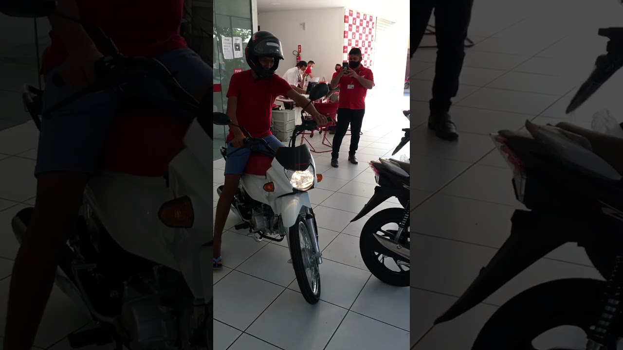 Levando a Pop 110 pra casa. #clubpop110 #grau244 #honda #grau #pop110i