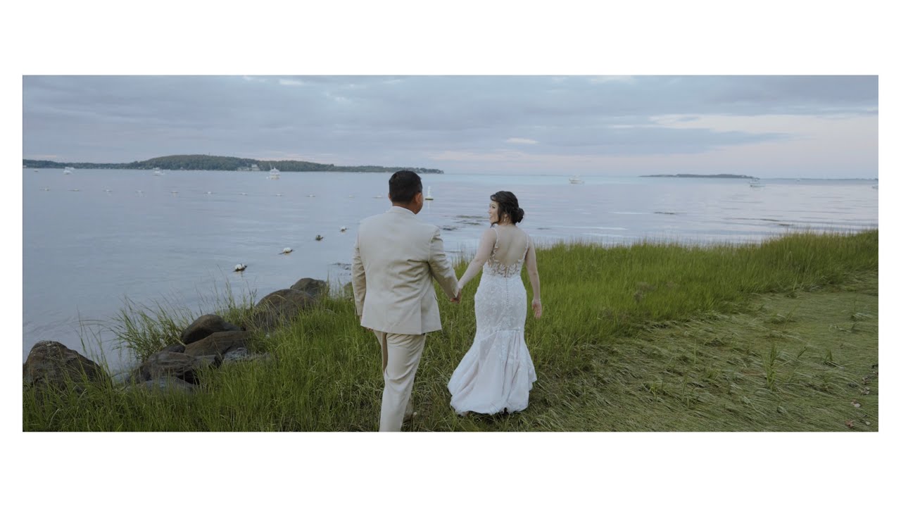 Jen & Brian | Intimate Waterfront Wedding at The Lakehouse – Halifax, MA | Hudson Valley Creative