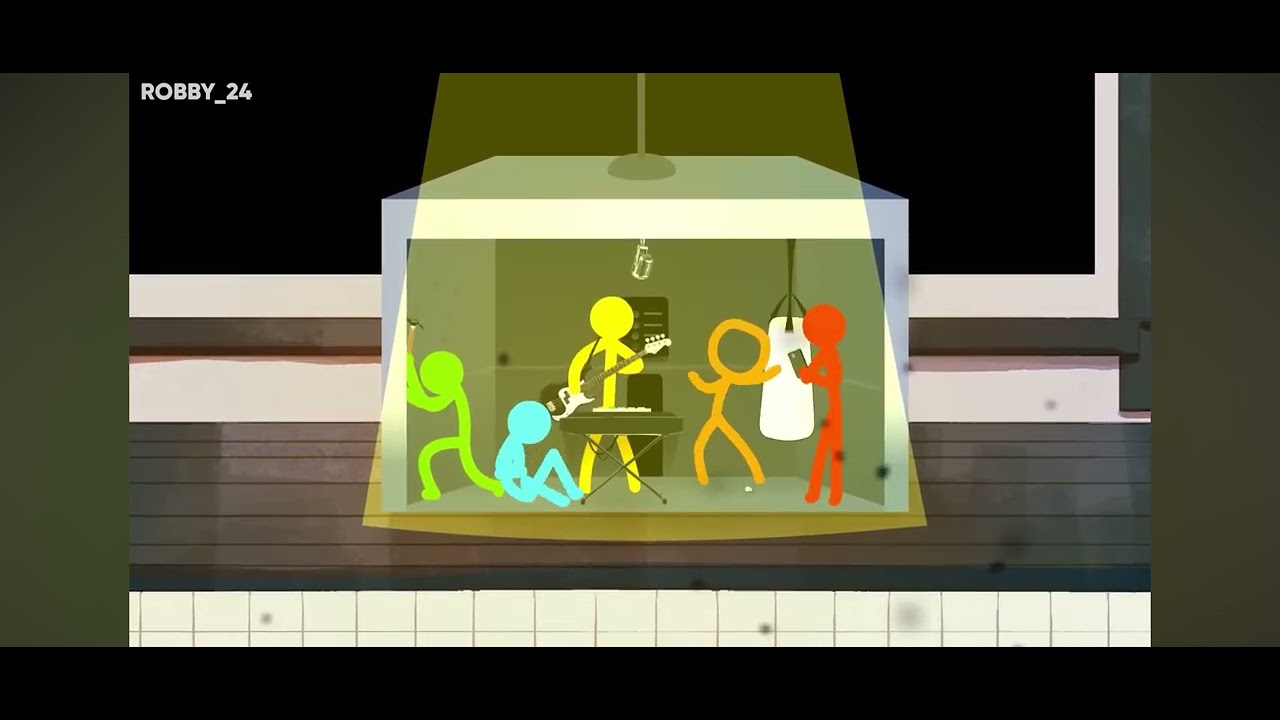 Dojo's got talent/ Alan Becker animation here ☺️