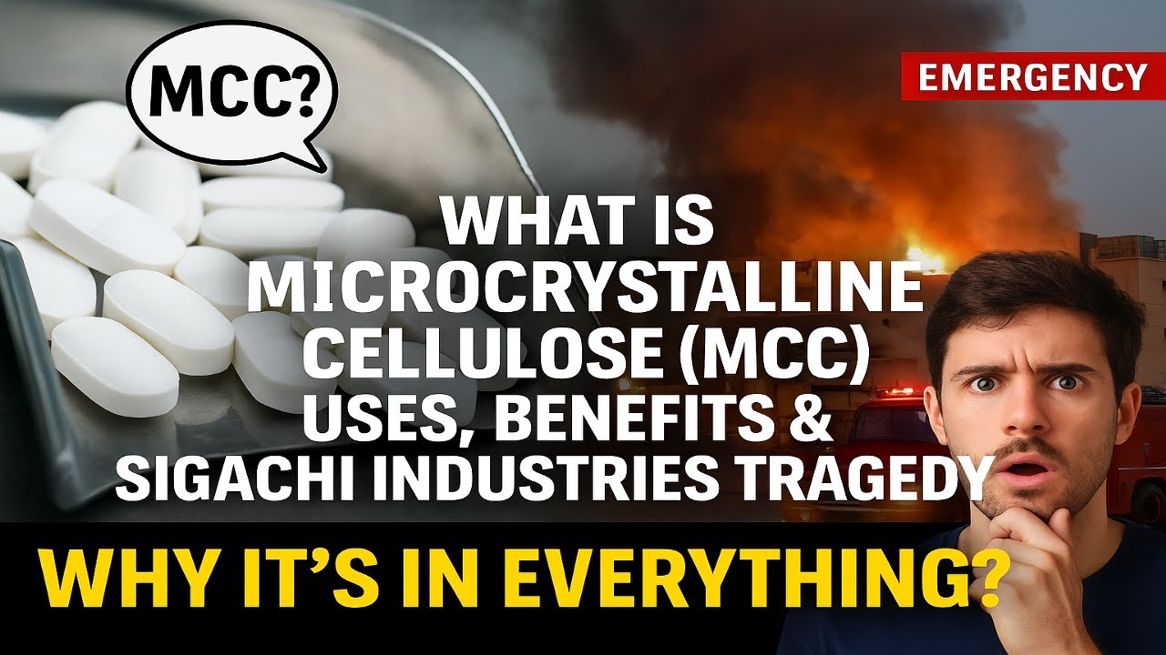 What is Microcrystalline Cellulose (MCC)? Uses, Benefits & Sigachi Industries Tragedy Explained