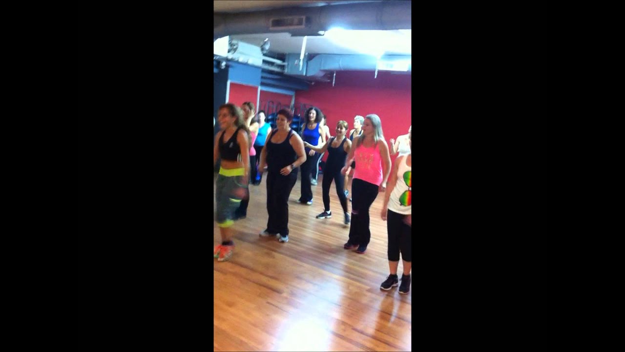 ZUMBA&reg; fitness class with Lidor matalon- alabina.wmv