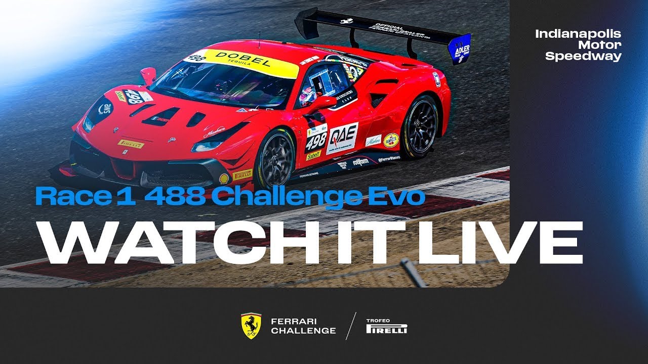 Ferrari Challenge North America - Indianapolis, Race 1 - 488 Challenge Evo