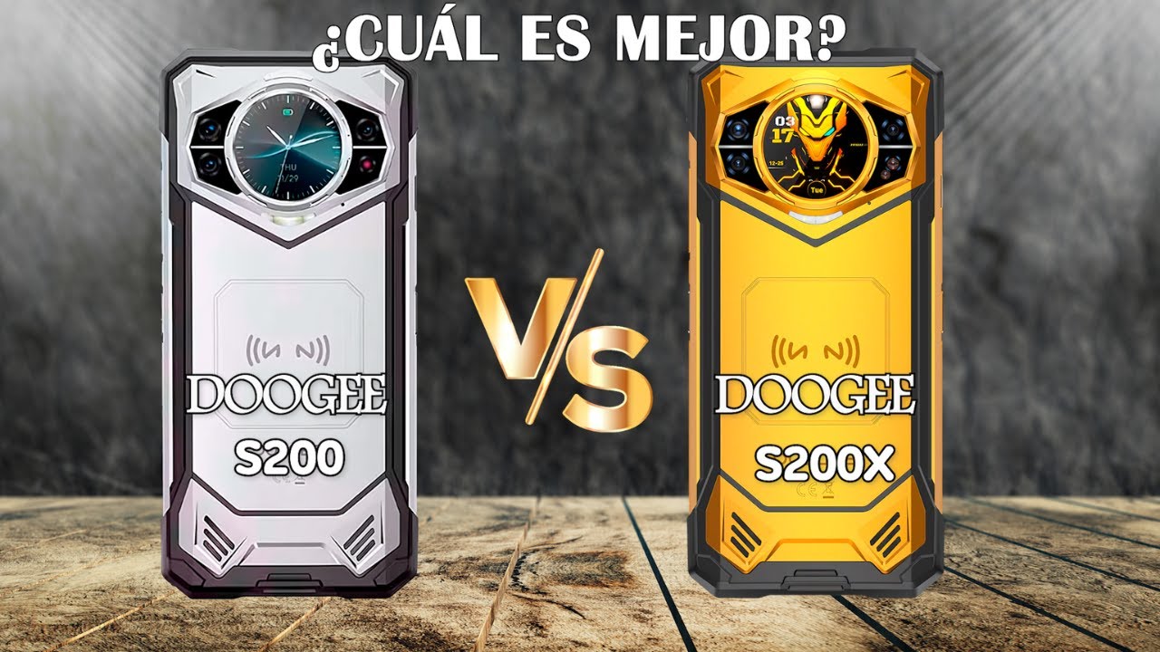 Doogee S200 vs Doogee S200X