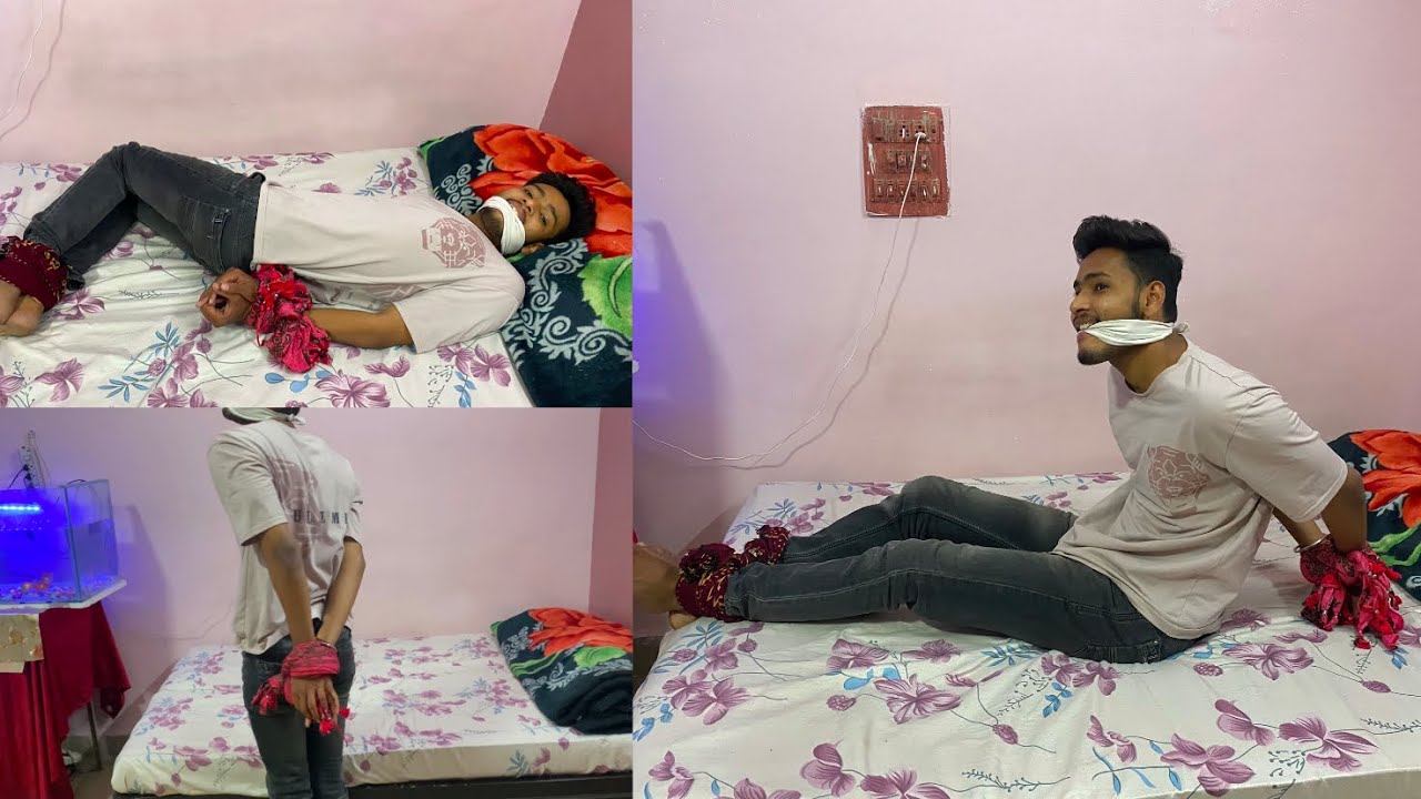 Impossible Hogtie Gagtalk Challenge – Hasna Mana Hai! 😓