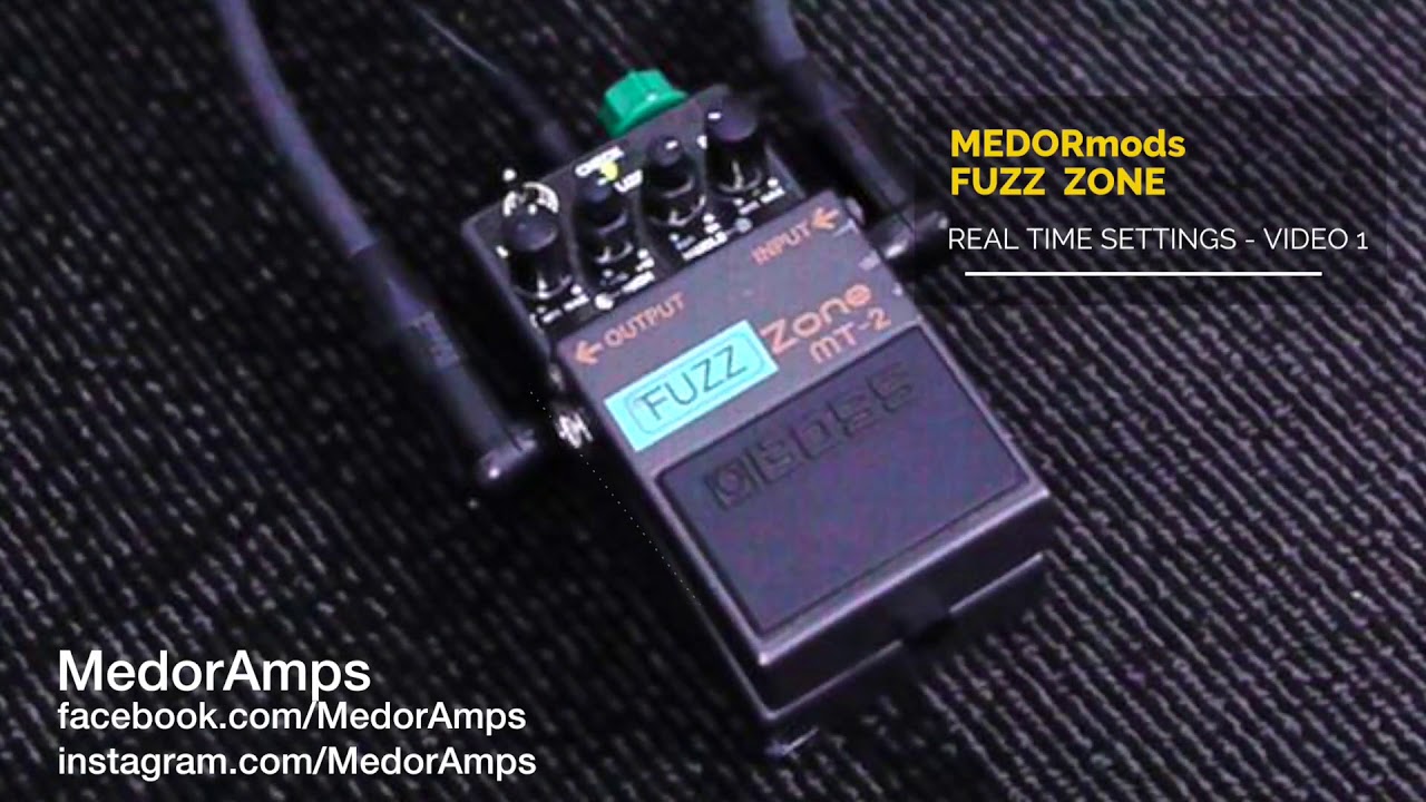 FUZZ ZONE REAL TIME SETTINGS Part#1 by MEDORmods