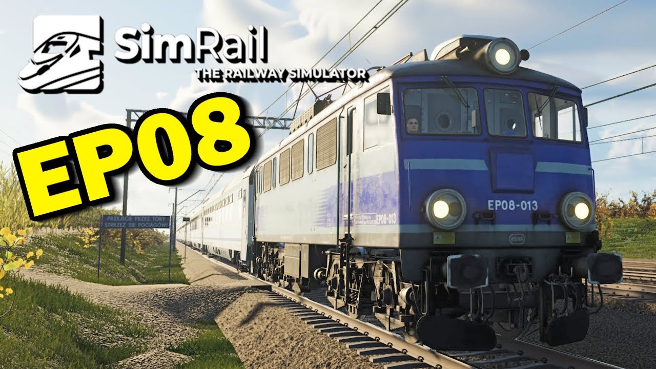 EP08 Pociągiem Osobowym w SimRail na MultiPlayer