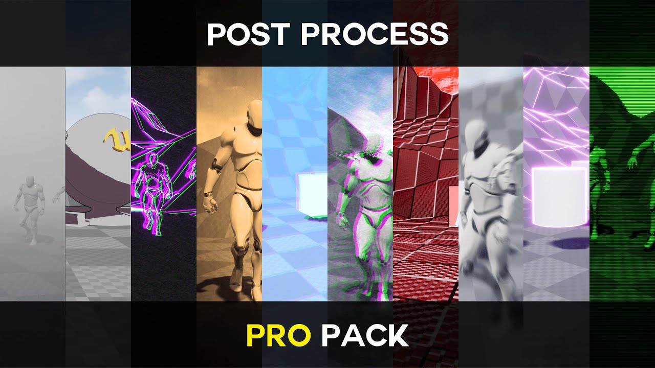Overview - Post Process Pro Pack for Unreal Engine Marketplace