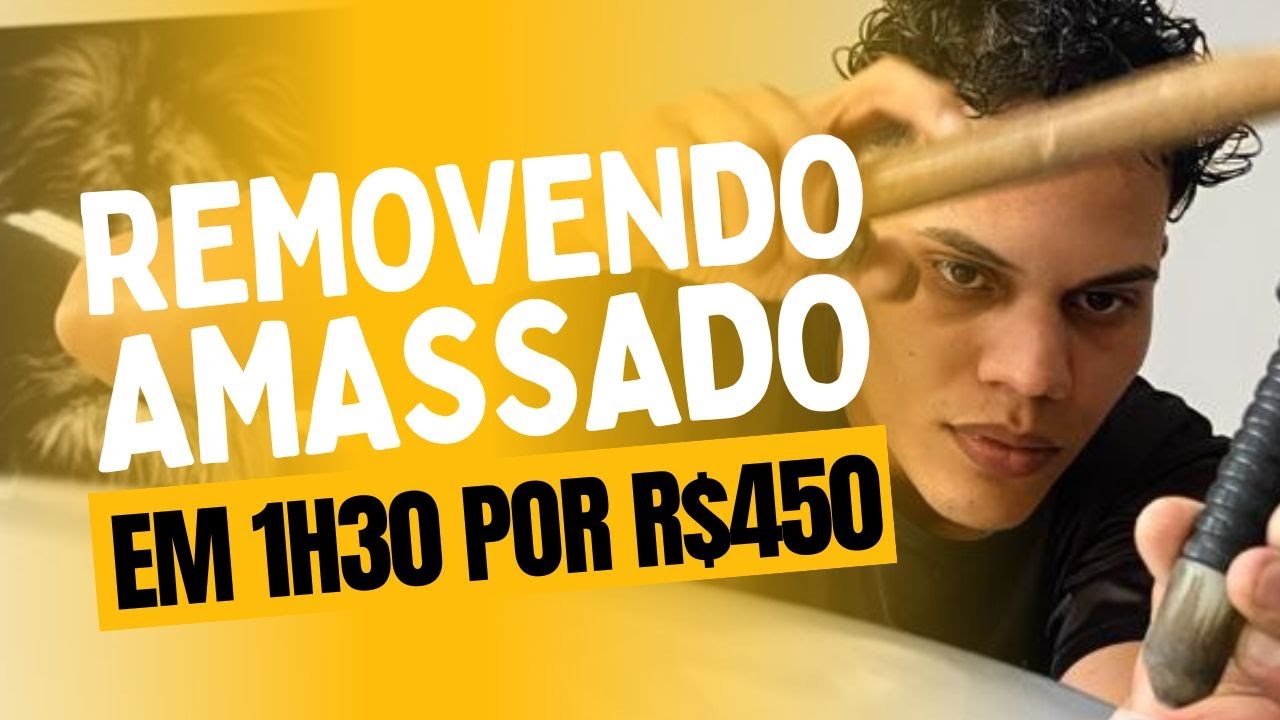 COMO TIRAR AMASSADO NA QUINA DA PORTA