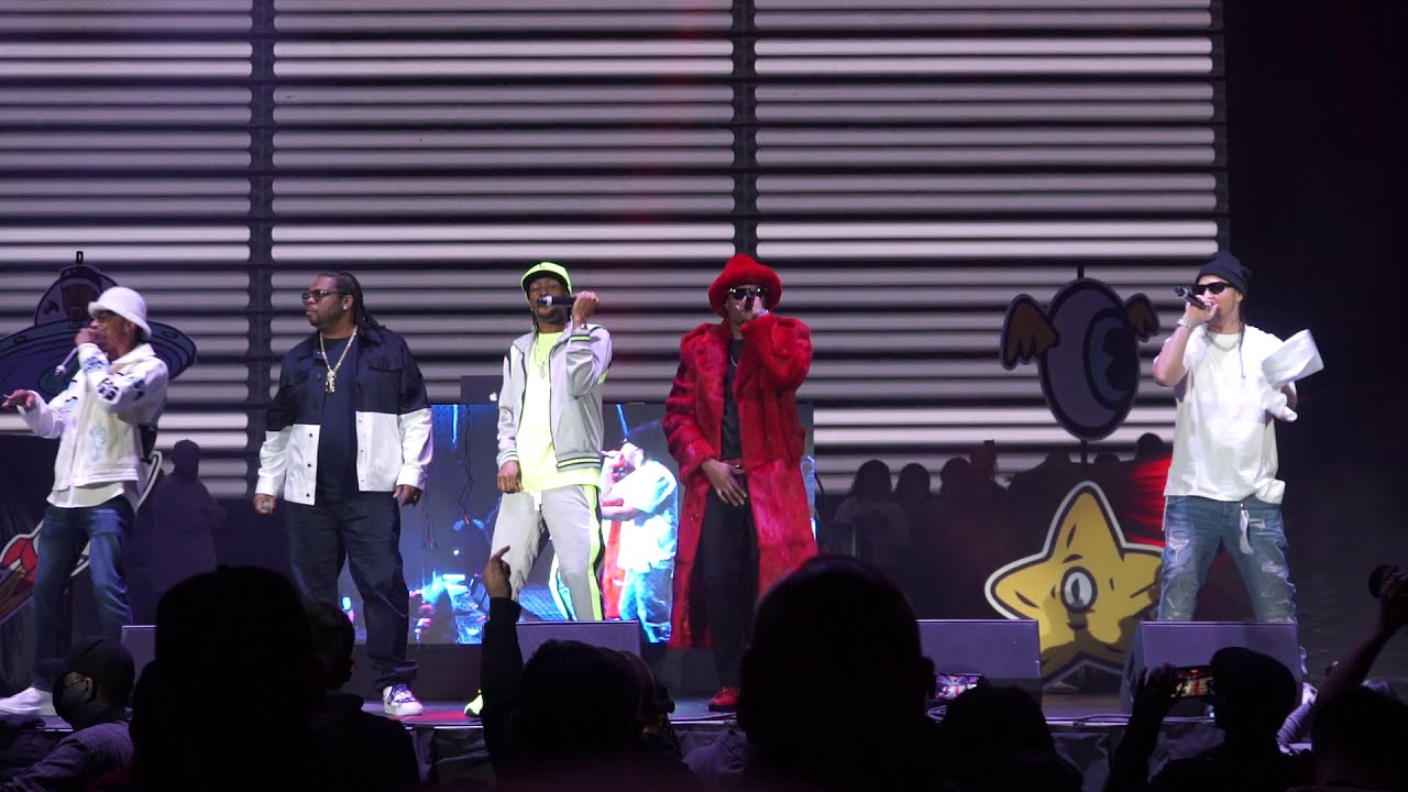 BONE THUGS N HARMONY FULL SET, All 5 Members @ High Hopes Concert 2022, Ontario, California