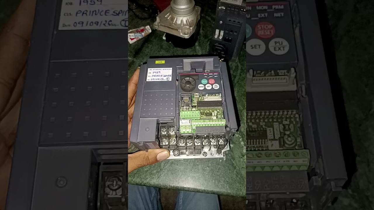 VFD | VARIABLE FREQUENCY DRIVE | MITSUBISHI | SPEED CONTROLLER #vfd #drive #mistubishi #hz #device