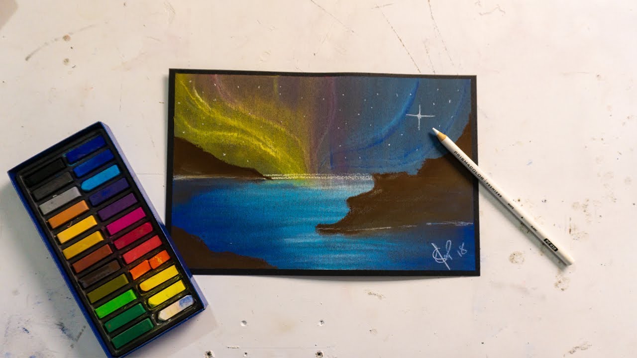 Disegnare  con i gessetti di creta