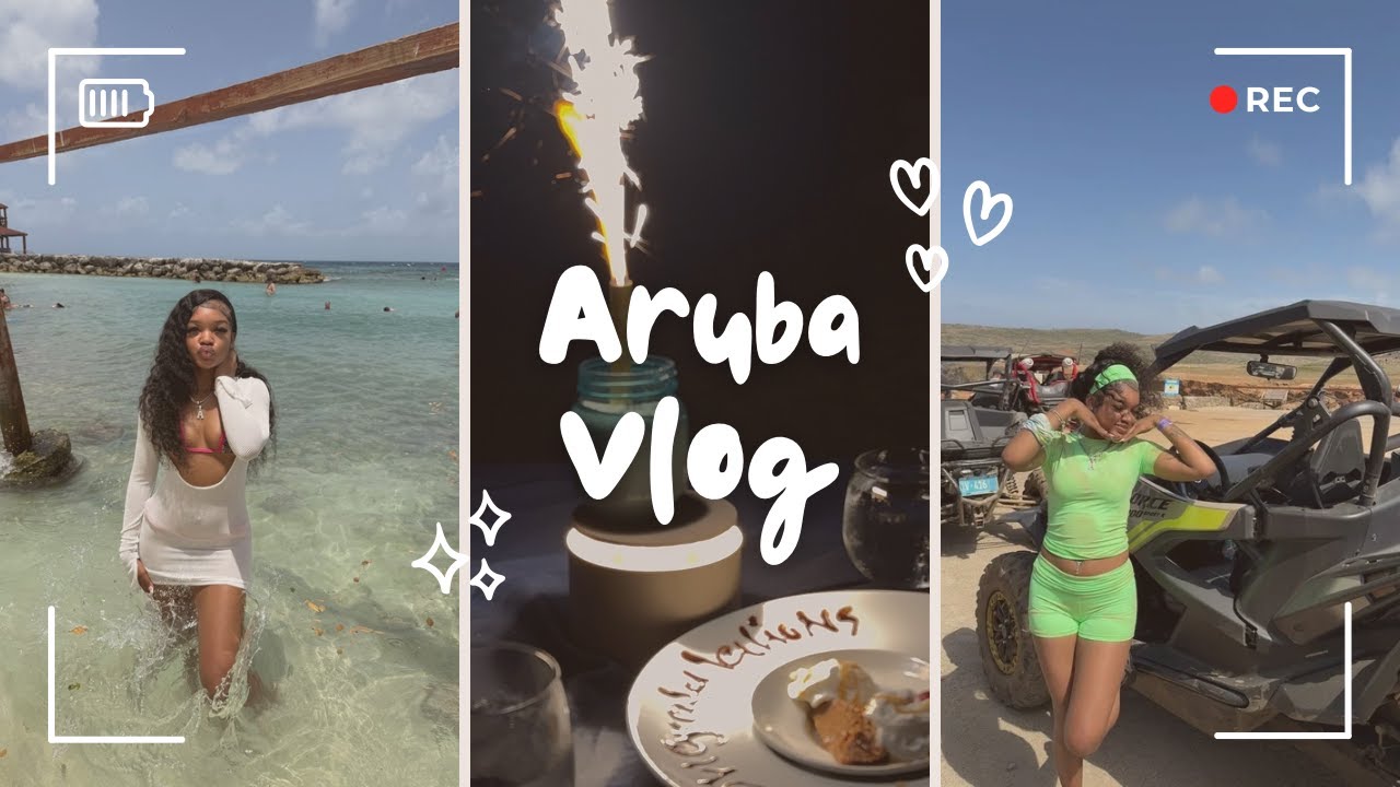 travel with me to aruba I ATV RIDE I ISLAND HOPPING I & MORE!