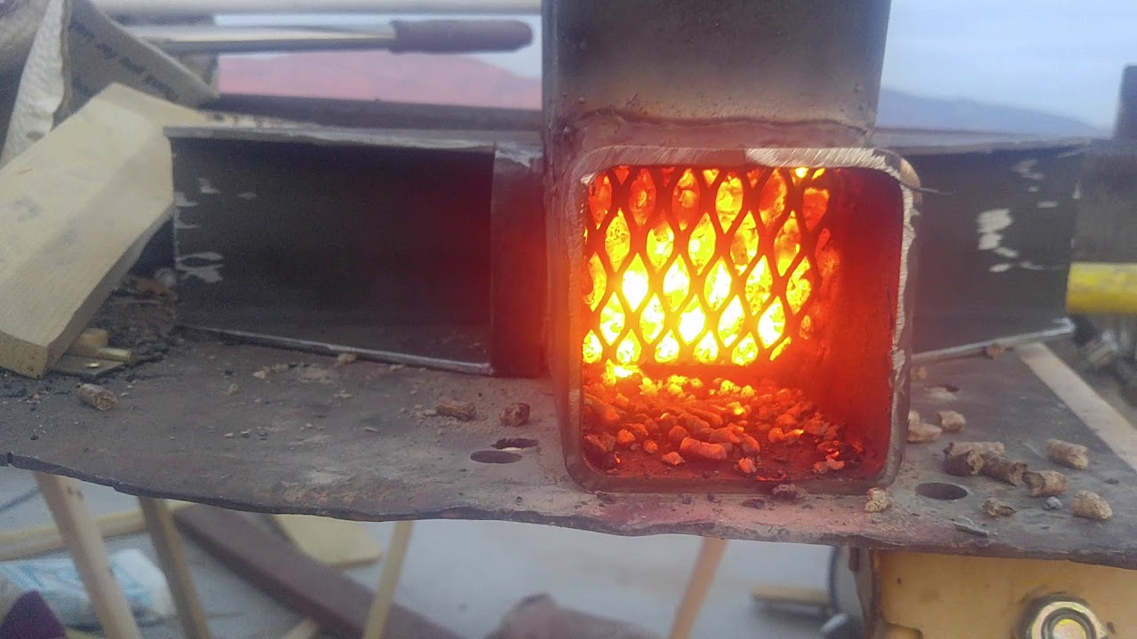 Pellet Rocket Stove
