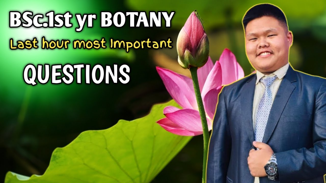 BOTANY : How To Prepare For Exams In Last Hour (Important Questions For Exam)